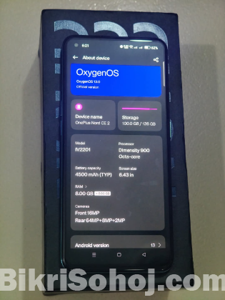 One Plus Nord CE 2 5G